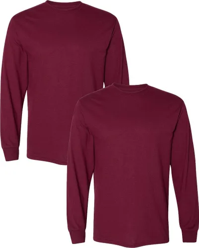 Miniatura 38 de Gildan - Camiseta DryBlend de manga larga para adulto, estilo G8400, paquete de 2