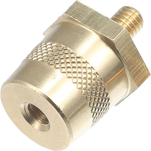 Miniatura 5 de X AUTOHAUX 1 par de conectores de terminales de batería M6, adaptador de poste de tono de latón, tornillos extensores, tuercas
