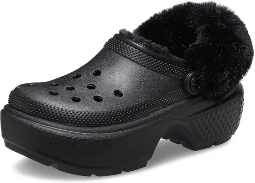 Crocs Zueco unisex con forro para adultos