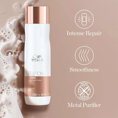 Miniatura 5 de Wella Professionals Fusion - Juego de champú y acondicionador reparador intenso, reparación del cabello y anti rotura del cabello