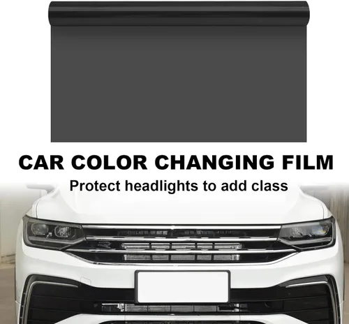 Miniatura 6 de Membrana de luz negra de 12 x 48 pulgadas para faros delanteros de automóvil, luz trasera, lámpara antiniebla, película protectora de embalaje