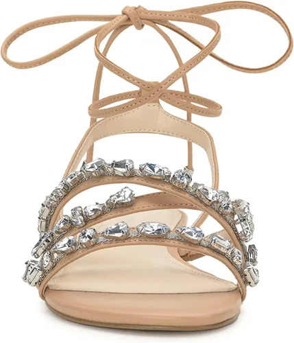 Miniatura 2 de Jessica Simpson Women's Rabenie Lace Up Sandal Flat