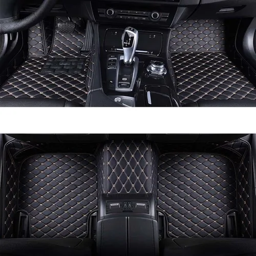 Alfombrillas de coche para BYD E6 F0 F3 F6 G3 G6 M6 S1 S5 S6 TAN-G Song Yuan Qin Plus PRO Accesorios para pies (color : una sola capa-01)