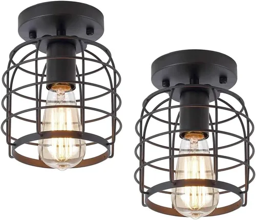 Miniatura 7 de Create For Life® Lámpara de Techo Empotrada de Cristal de Decoración Moderna de Estilo Mini Araña de Cristal Lámpara de Techo para Pasillo, Bar