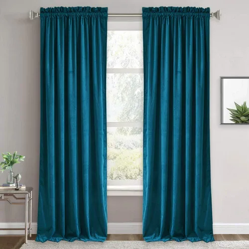 Miniatura 77 de RYB HOME Cortinas de terciopelo verde oliva de 72 pulgadas de largo, cortinas opacas con aislamiento térmico, tratamiento de ventana, decoración