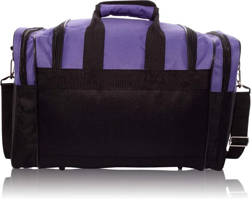 Miniatura 41 de Bolsa de lona, de DALIX, para el gimnasio, para viajar, 17 pulgadas