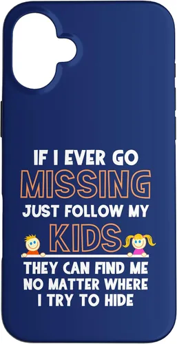 Miniatura 23 de If I Ever Go Missing Follow My Kids Funny Parenting Case for iPhone 17
