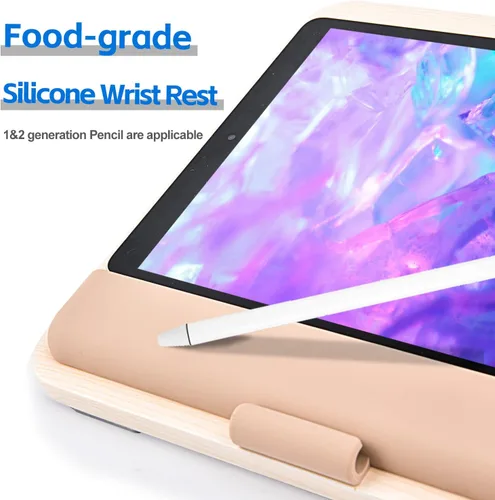 Miniatura 5 de Soporte de madera para tableta para iPad Pro 12.9/11, Air, Mini, Fire HD, Samsung Galaxy Tab y más - Soporte portátil ajustable