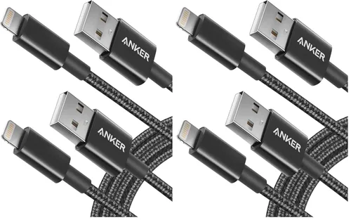 Miniatura 12 de Anker - Cable USB A a Lightning (1.8 m, 1 unidad), cable USB a Lightning de nailon certificado MFi para iPhone 14/13/12/11 Pro/11/XS MAX/XR/8/7/6s