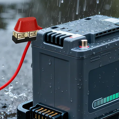 Miniatura 7 de Bloque de Fusibles Terminal Calificado para Marina, Porta Fusibles MRBF de 30-500 AMP para VE, RV, Yates, Estaciones de Carga - Sistemas de Alta