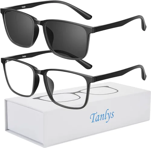 Miniatura 11 de Paquete de 2 lentes de bloqueo de luz azul para fatiga ocular en computadora