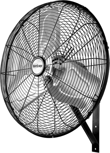 Miniatura 13 de Hurricane Ventilador de pared oscilante clásico de 16 pulgadas con 3 ajustes de velocidad, color blanco