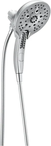 Miniatura 11 de Delta Faucet 5-Spray In2ition - Cabezal de ducha de mano doble 2 en 1 con manguera, cabezal de ducha de mano H2Okinetic con acoplamiento magnético