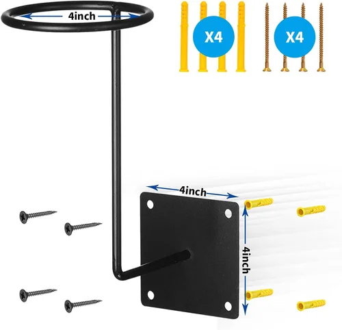 Miniatura 2 de ILM Soporte para Casco con Gancho y Perchero Soporte para Casco Montaje en Pared Perchero para Chaqueta Accesorios para Motocicleta