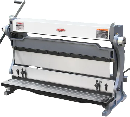 KAKA Industrial Freno de chapa metálica, 30 pulgadas, calibre 20 (0.036 pulgadas), combinación de rodillos de corte y deslizamiento 3 en 1| Máquina