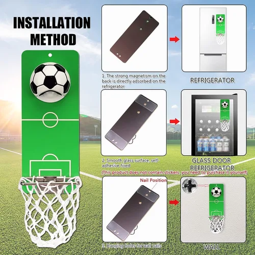 Miniatura 3 de Abrebotellas magnético con receptor, abridor de botellas de cerveza de metal para montaje en pared de fútbol, ideas de regalo de cerveza novedosas