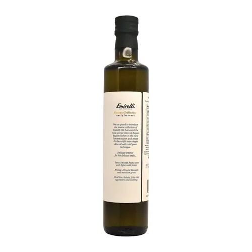 Miniatura 8 de Emirelli Aceite de oliva virgen extra orgánico, certificado por USDA, rico en polifenoles, primer prensado en frío, cosecha temprana, sabor suave