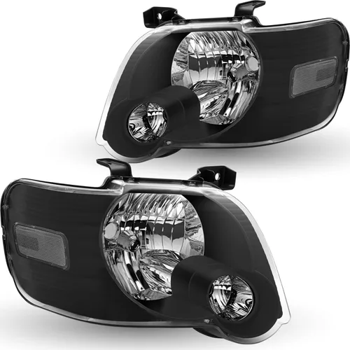 Miniatura 10 de TUSDAR - Conjunto de faros delanteros con bombillas compatible con Ford Explorer 2006-2010 del lado del conductor y del pasajero