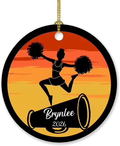 Miniatura 32 de Adorno personalizado de tiro con arco de Navidad 2025, adorno de Navidad con arco y flecha, regalo con nombre de arquero, año, adorno de jugador