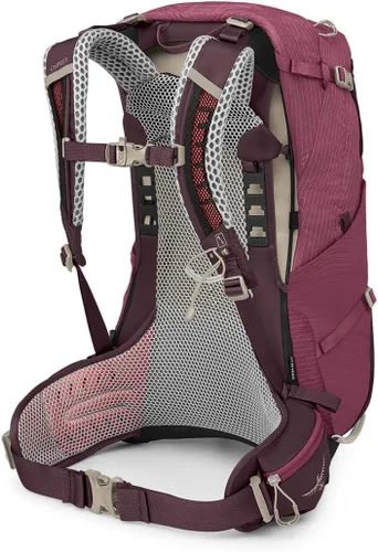 Miniatura 6 de Osprey Sirrus 24L Mochila de senderismo para mujer, Púrpura Elderberry/Chiru Tan