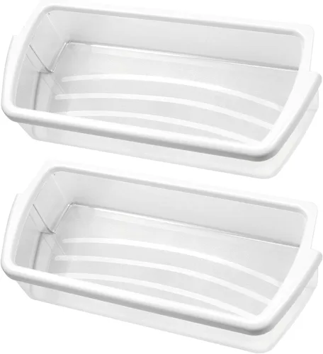 2 PAQUETES W10321304 Estante para puerta de refrigerador de AMI PARTS Compatible con la estantería de refrigerador Whirl-pool reemplazo WRS325FDAM02