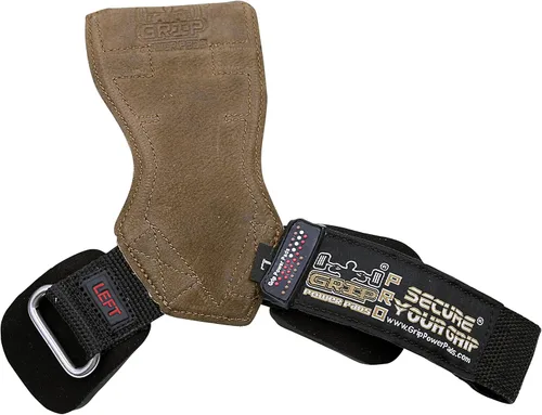 Miniatura 4 de Lifting Grips PRO Guantes de Peso de Servicio Pesado Correas de Barra de Gimnásticos Alternativa a Ganchos de Potencia Peso Muerto Muñequera Piel