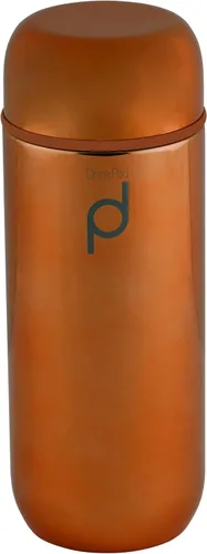 Miniatura 8 de Drinkpod Grunwerg - Botella de cápsula aislada al vacío, acero inoxidable, azul, 6.8 fl oz
