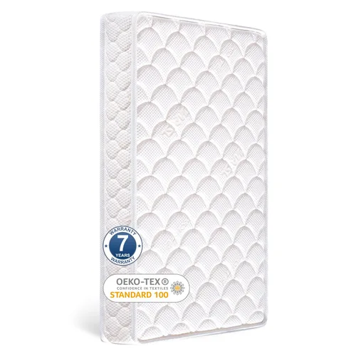 Miniatura 9 de Colchón Premium de Espuma para Cuna de Bebé y Cama para Niño Pequeño – Transpirable – 52" x 27.6" x 5", No Tóxico, 100% Suave, Colchón para Niño
