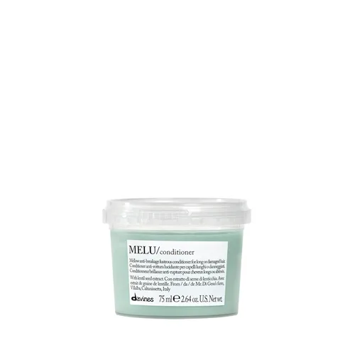 Miniatura 15 de Davines MELU/Conditioner, Anti-Breakage & Fortifying Formula for Long or Damaged Hair - Smooths Split Ends with Black Chickpea - Lightweight
