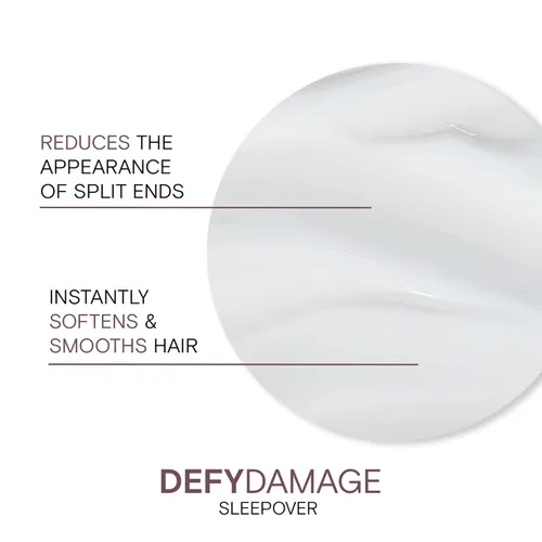 Miniatura 4 de Joico Tratamiento nutritivo Defy Damage Sleepover durante la noche Suaviza y suaviza instantáneamente Fortalece los lazos Reduce la rotura
