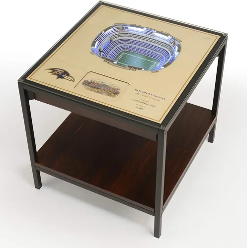 Miniatura 32 de YouTheFan NFL - Mesa auxiliar iluminada StadiumViews de 25 capas