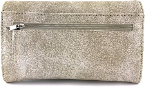 Miniatura 4 de Zelris Western Floral Blossom Cross Mujer Crossbody Muñeca Trifold Wallet
