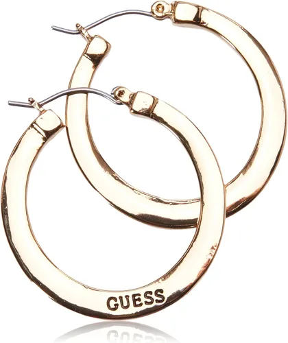 Miniatura 2 de GUESS Pendientes de aro con logotipo básico