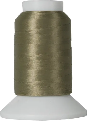 Miniatura 49 de Hilo elástico lanudo de Threadart para serger - Bobinas de 1000 m - Hilo de nailon para traje de baño, lencería, tejidos - Negro - Color 9228