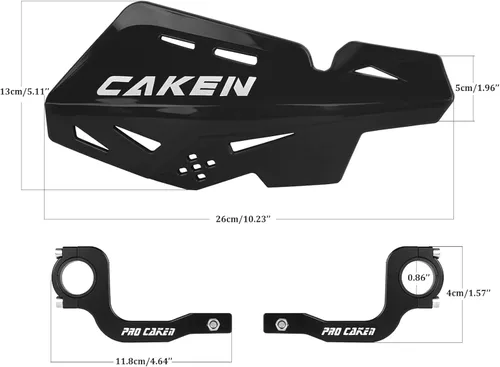 Miniatura 2 de Manillar universal de 28 mm con protectores de manos y kit de soporte CNC para moto de motocross, ATV, scooter para CRF KLX KX LTR TRX SX SXF EXC