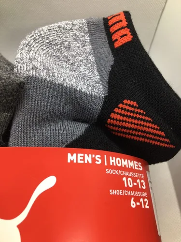 Miniatura 3 de PUMA Calcetines deportivos de corte bajo con control de humedad para hombre