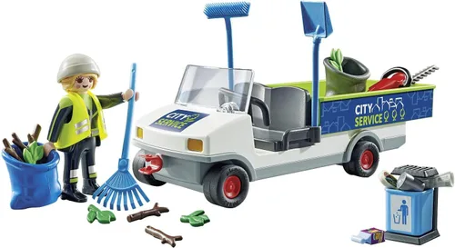 Miniatura 7 de PLAYMOBIL City Action 71433 - Limpieza urbana con vehículo