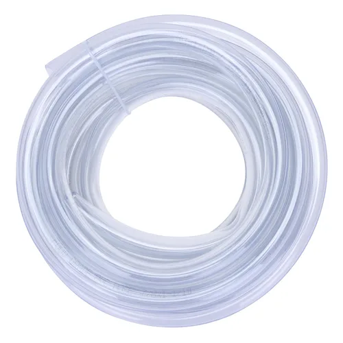 Miniatura 12 de DERNORD Manguera de vinilo flexible transparente de PVC, 1/4" DI X 3/8" DE, 100 pies de largo, para uso alimentario