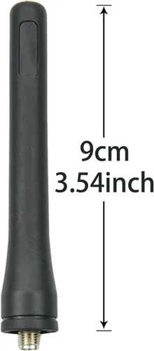 Miniatura 6 de Paquete de 2 antenas UHF 400-470Mhz para Hytera HYT PD502 PD-780 PD700 PD780 PD700G PD780G PD980 TD500 TD560 TD510 versátil antena de radio digital