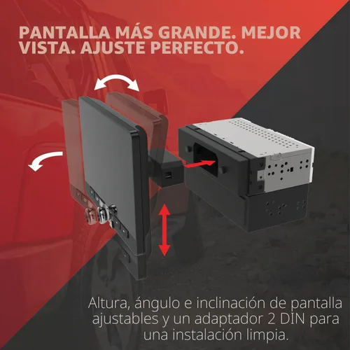 Miniatura 6 de Dual Electronics DCPA81W 8-pulgadas Certificado Apple CarPlay Android Auto Con Cable o Inalámbrico Radio Estéreo de Coche Pantalla Táctil Single