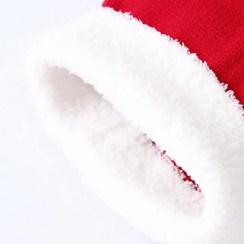 Miniatura 5 de UTTPLL Gorros de punto cálidos para bebé, gorro grueso y suave para niño y niña, gorro acanalado con puños para niños y niñas