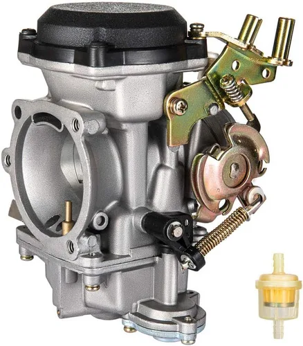 Carburador de Reemplazo PUCKY CV40 para Harley Davidson Road King Twin Cam 1200 XLH1200 Sportster 883 XL883 1998-2016 / Softail 1988-2017 / Dyna FXR
