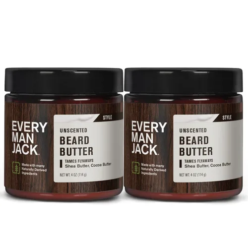 Miniatura 14 de Every Man Jack Mantequilla para Barba - Fragancia Sutil de Sándalo - Hidrata y Estiliza las Barbas Secas y Rebeldes Mientras Alivia la Picazón