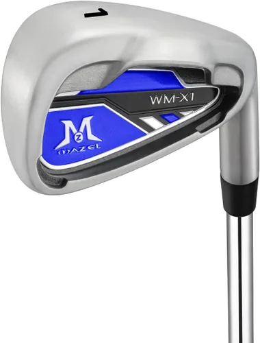 Miniatura 35 de MAZEL WM-X1/2 Hierros individuales para palos de golf para hombres 1,2,3,4,5,6,7,8,9, Pitching Wedge, Approach Wedge, Sand Wedge con ejes