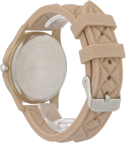 Miniatura 5 de Nine West Women's Textured Silicone Strap Watch