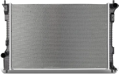 DNA Motoring OEM-RA-13522 Radiador de núcleo de aluminio de 1 fila estilo OE compatible con Flex & MKT 2013-2019, 28-3/4 pulgadas de ancho x 19