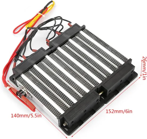 Miniatura 2 de Calentador eléctrico de cerámica del calentador de aire 1500W para el elemento de calefacción rápido de los sistemas 110V de la HVAC