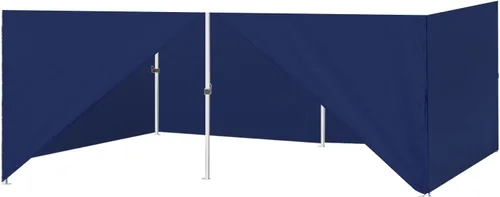 Miniatura 40 de Eurmax USA - Kit de paredes con cierre completo para toldo desplegable de 8x8 pies, solo 4 paredes (verde bosque)