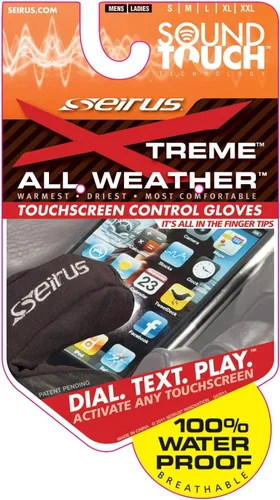 Miniatura 3 de Seirus Innovation 1171 - Guantes Xtreme impermeables para todo tipo de clima, con tecnología de pantalla táctil Soundtouch
