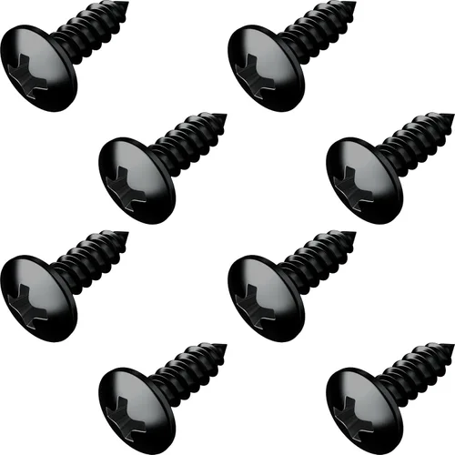 Miniatura 9 de Tornillos de matrícula de acero inoxidable para matrículas, marcos, cubiertas, juego de tornillos para placa de matrícula a prueba de óxido